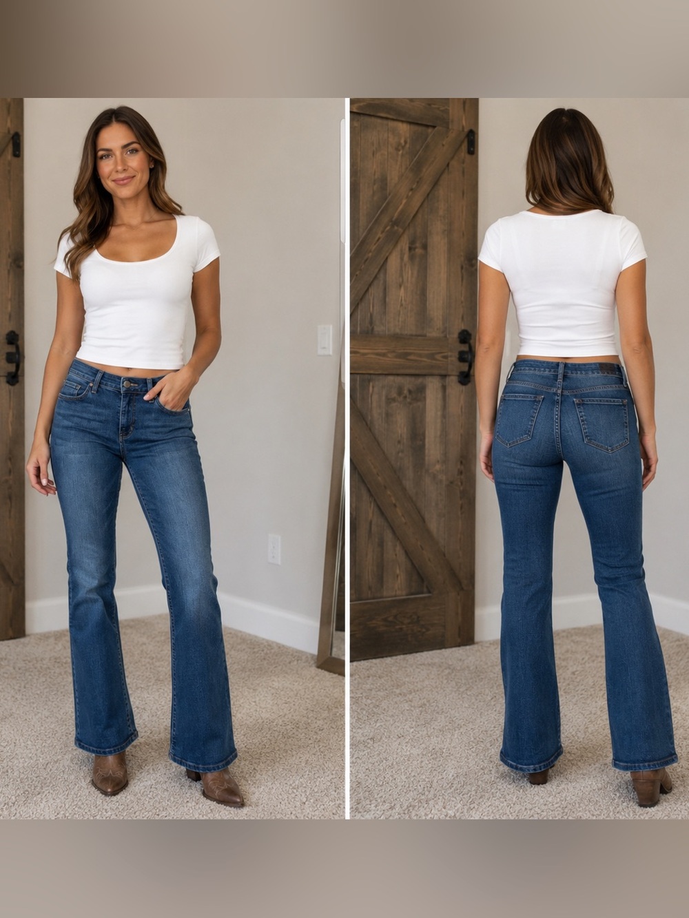 The Limited Women's High Rise Bootcut Denim Jeans Size: 6